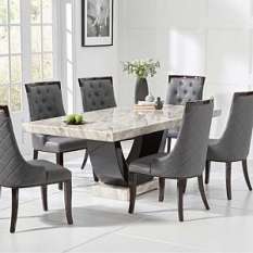 Marble Dining Room Table And 6 Chairs Sets online